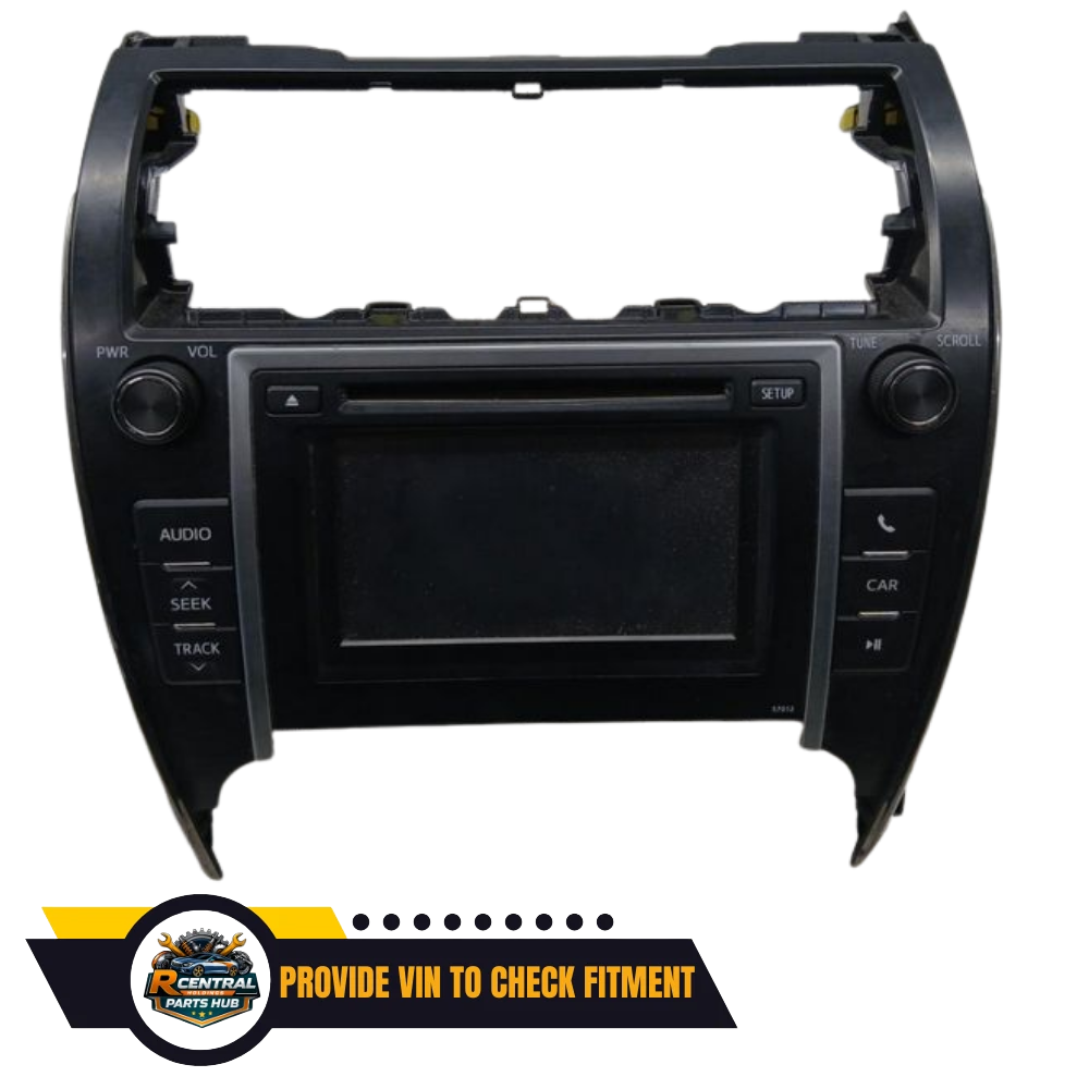 2012–2013 Toyota Camry Radio Display Receiver AM FM CD OEM — view 1