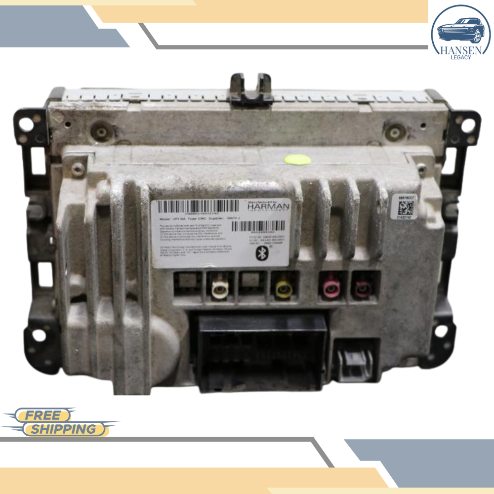 2014 Dodge Truck Ram 1500 AM FM Radio Receiver with Display Screen OEM — view 2