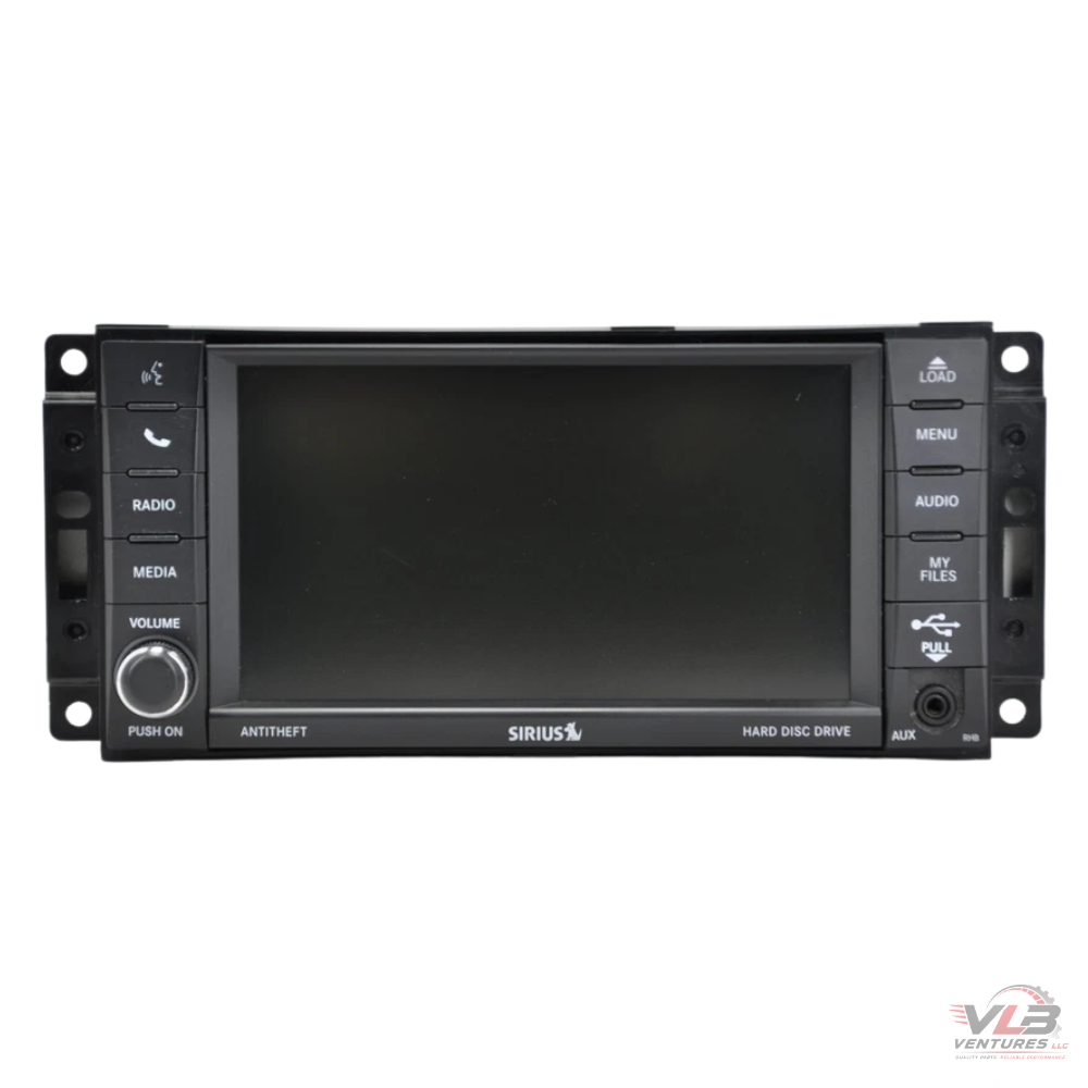 2011–2017 JEEP Dodge Challenger Chrysler Navigation 430n Radio Low RHB with CODE — view 1