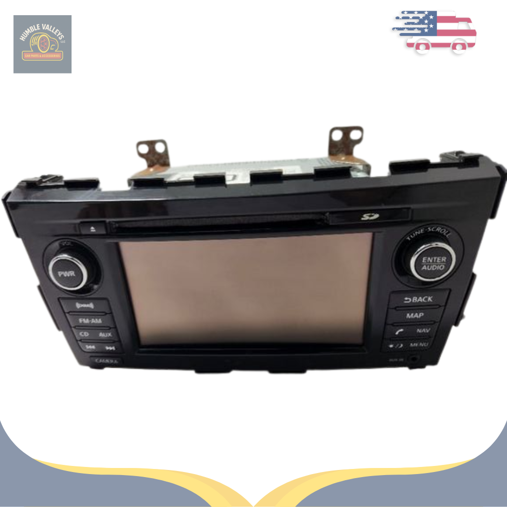2013–2014 Nissan Altima Sedan Navigation CD Player Radio OEM — view 1