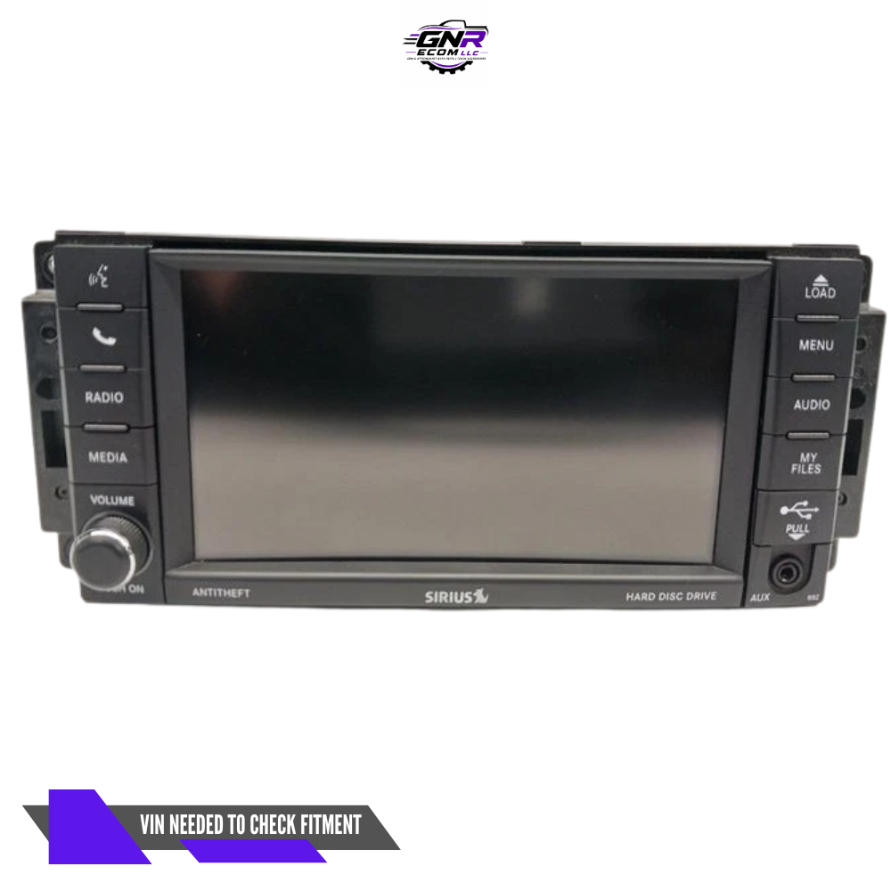 2013–2019 Dodge Caravan AM FM CD Satellite Radio Receiver RBZ OEM — view 1