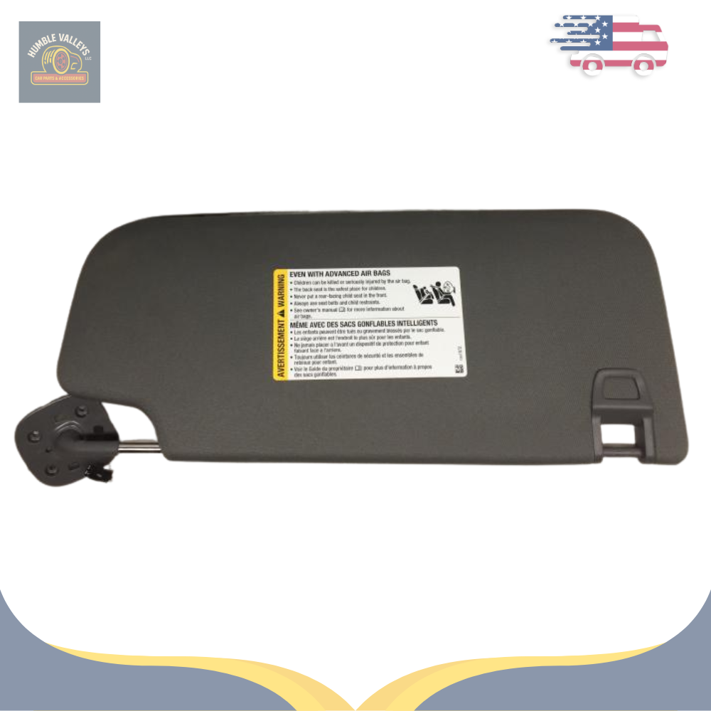 2020–2023 Chevrolet Silverado 3500 Drivers LH Side Sun Visor OEM — view 3