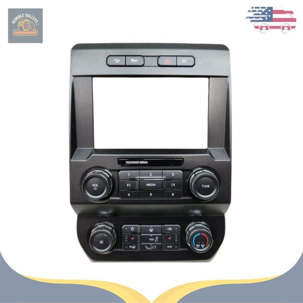 2019–2020 Ford F150 Radio Control Panel AC Heater Controls ID KL3T-18E243-CD<wbr/>C — view 1