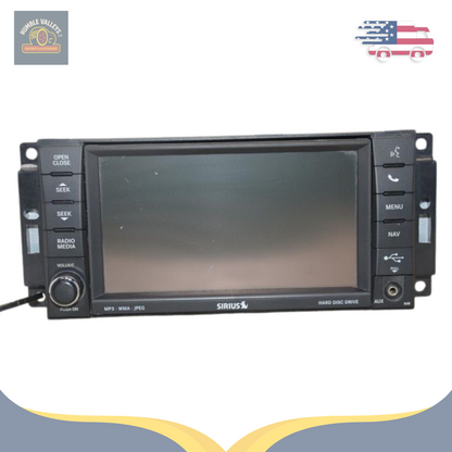 2013 Dodge Avenger AM-FM-CD-DVD-H<wbr/>DD with Navigation UConnect Radio Face ID RHR — view 1