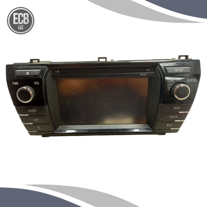 2014–2016 Toyota Corolla Touchscreen Display & Receiver OEM — view 1