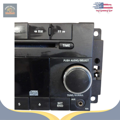 2011–2012 Dodge Caliber AM FM CD MP3 Radio Receiver RES OEM — view 2