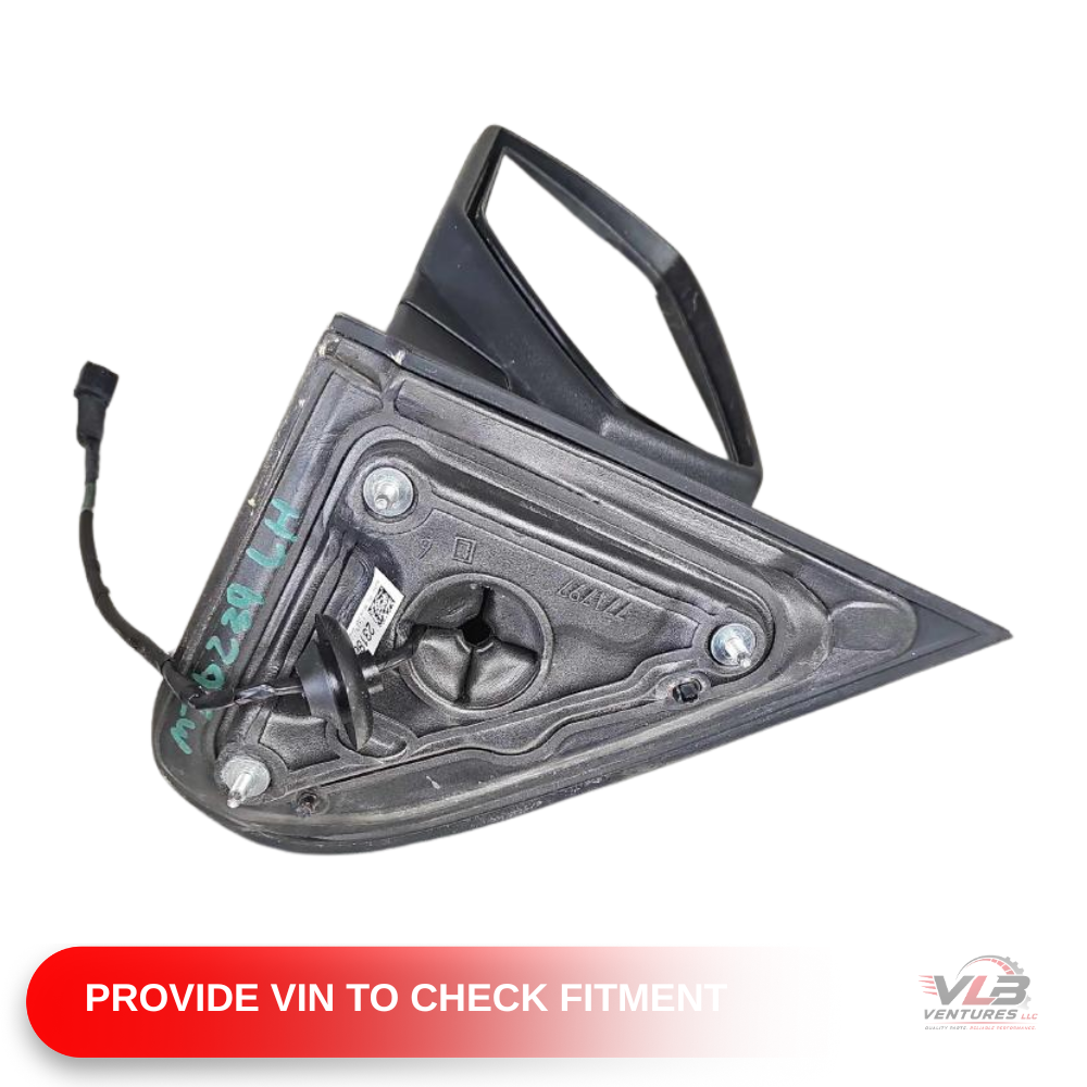 2014–2019 Chevrolet Silverado 1500 Left Driver Side View Door Mirror White — view 5