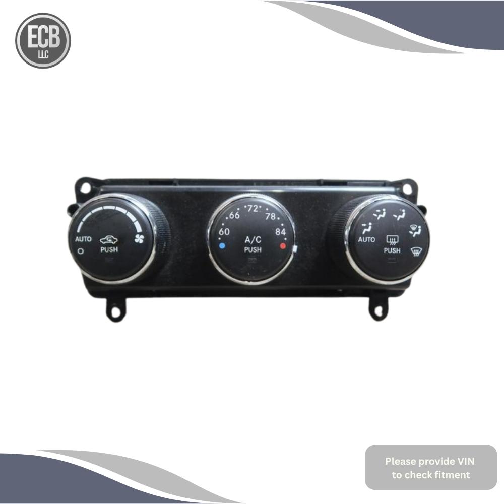 2014–2018 Jeep Wrangler Heater AC Temperature Control OEM — view 1