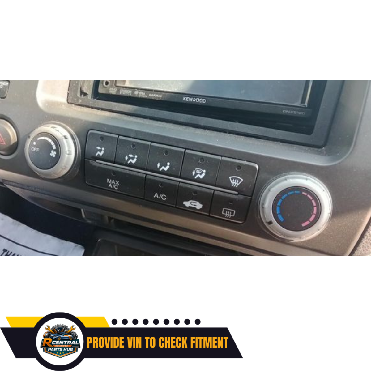 2006–2011 Honda Civic AC Heater Climate Temperature Control OEM — view 2