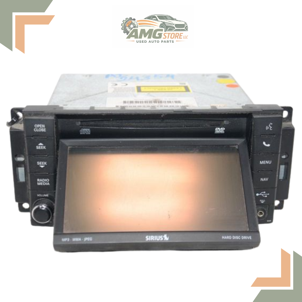 2013 Chrysler 200 AM-FM-CD-DVD-H<wbr/>DD Navigation UConnect Radio RHR OEM 13 — view 3