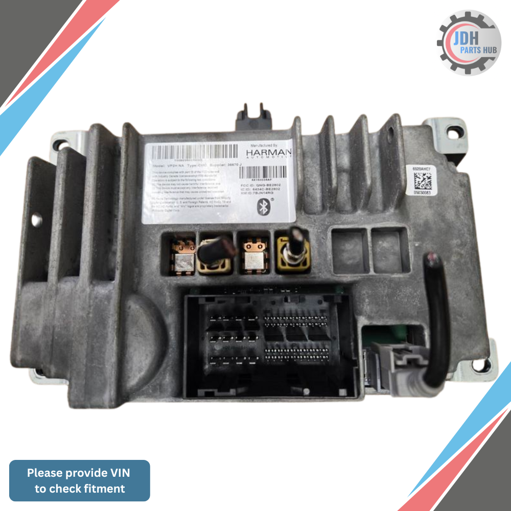 2014 Jeep Grand Cherokee Radio Receiver 5.0 Display Satellite OEM — view 3