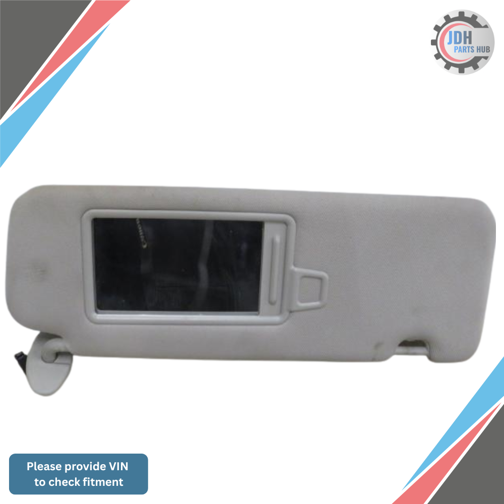 2016–2020 Kia Sorento Passenger RH Sun Visor OEM — view 1