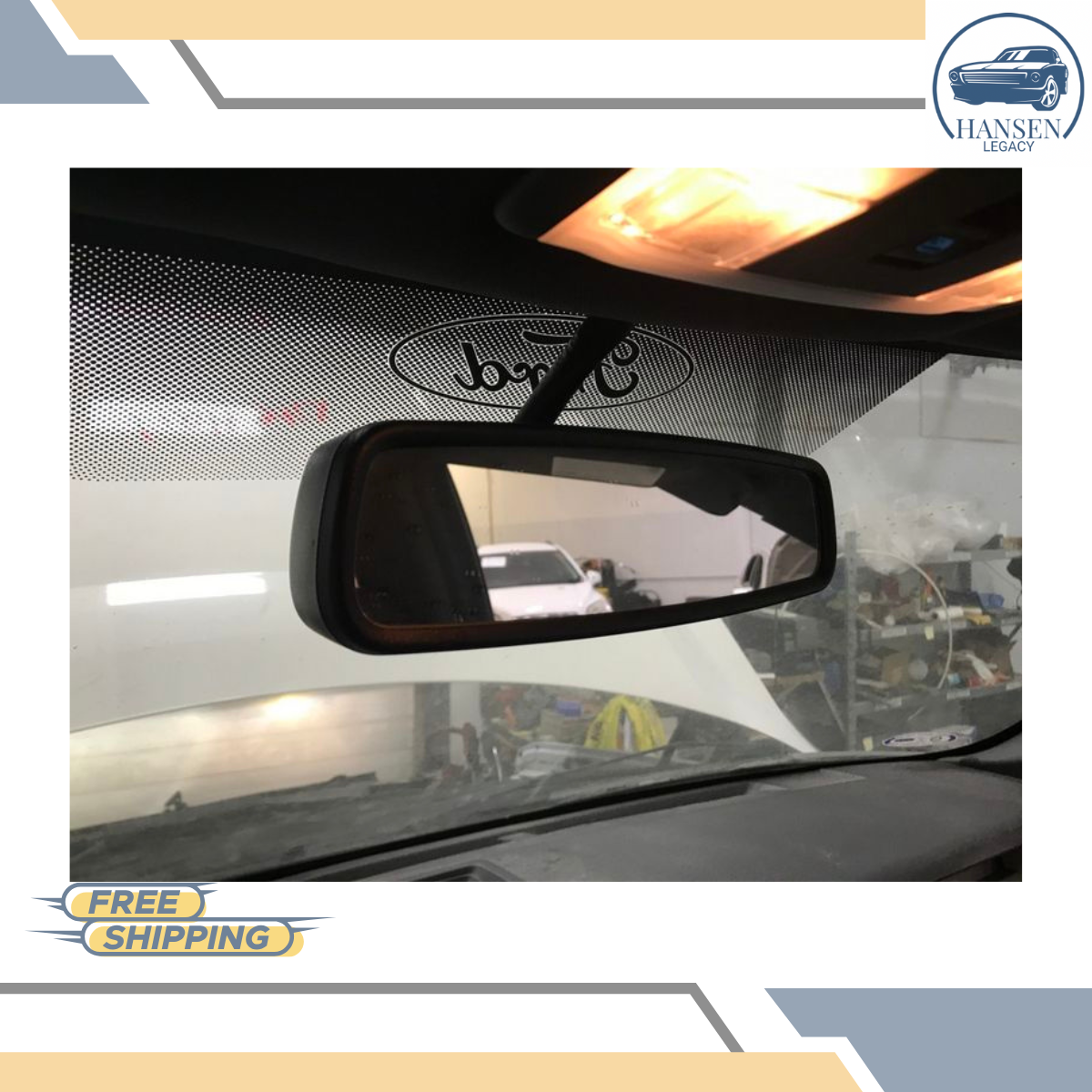 2011–2014 Ford F150 Rear View Mirror Interior Automatic Dimming 11 12 13 14 — view 1