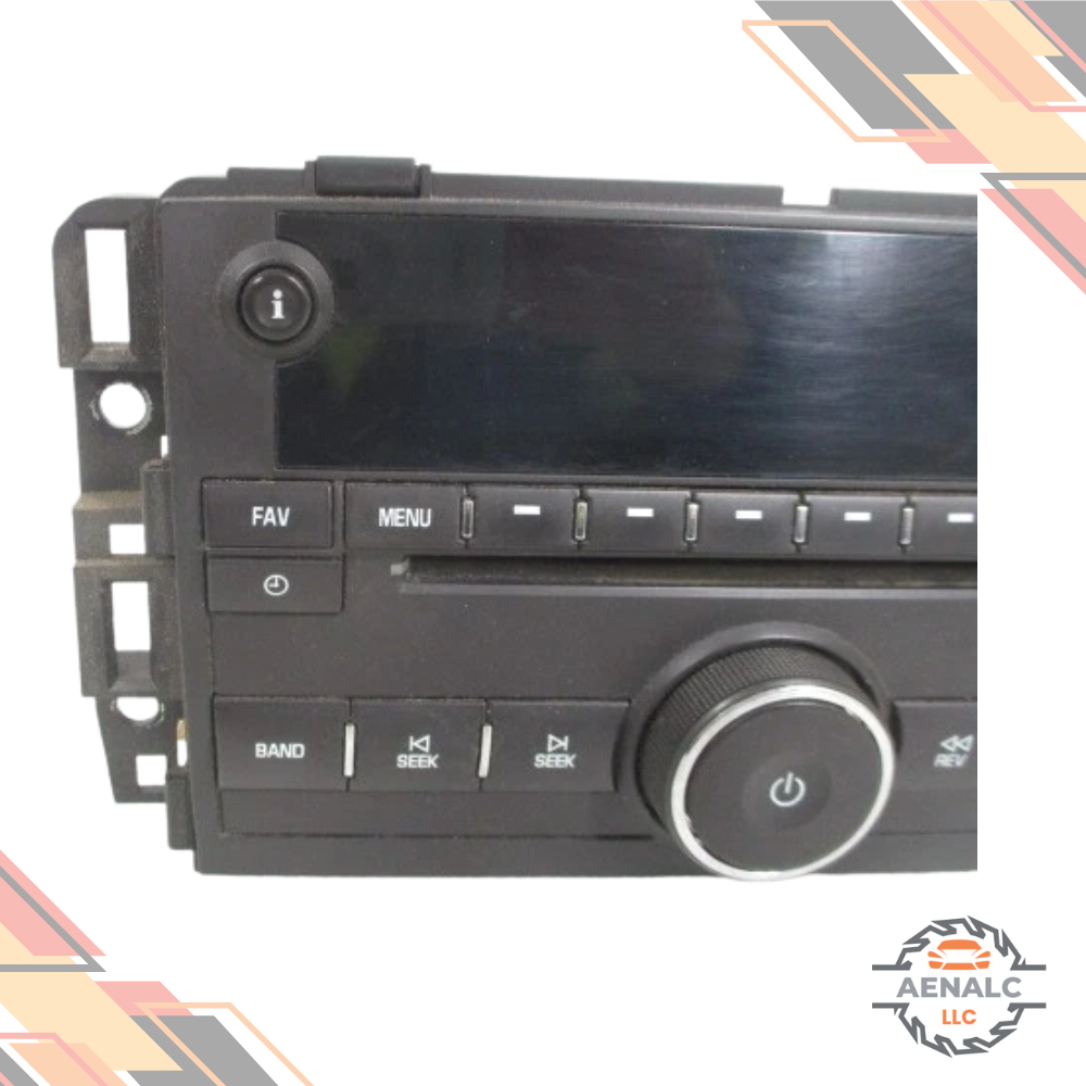 2007–2013 Chevrolet Silverado 1500 CD MP3 Player Radio Receiver OEM — view 3