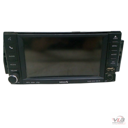 2011–2014 Chrysler 200 Radio Display Receiver AM FM CD DVD SAT Face ID RBZ OEM — view 1