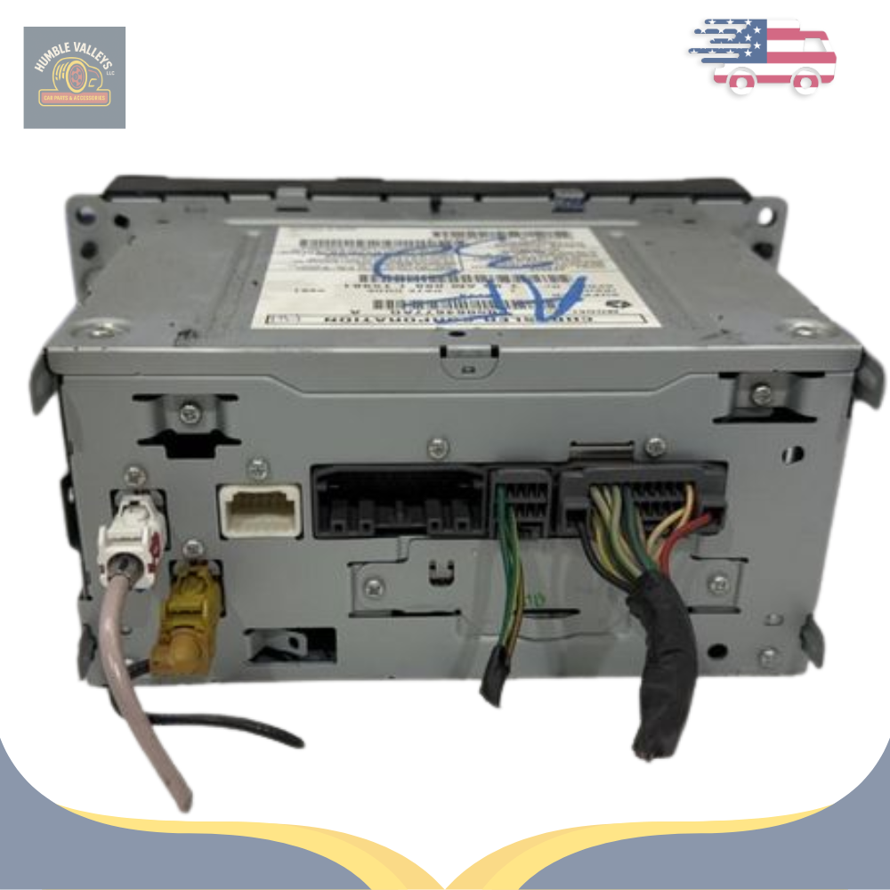 2011–2014 Chrysler 200 AM/FM/DVD Radio CD Player Receiver RBZ OEM — view 5