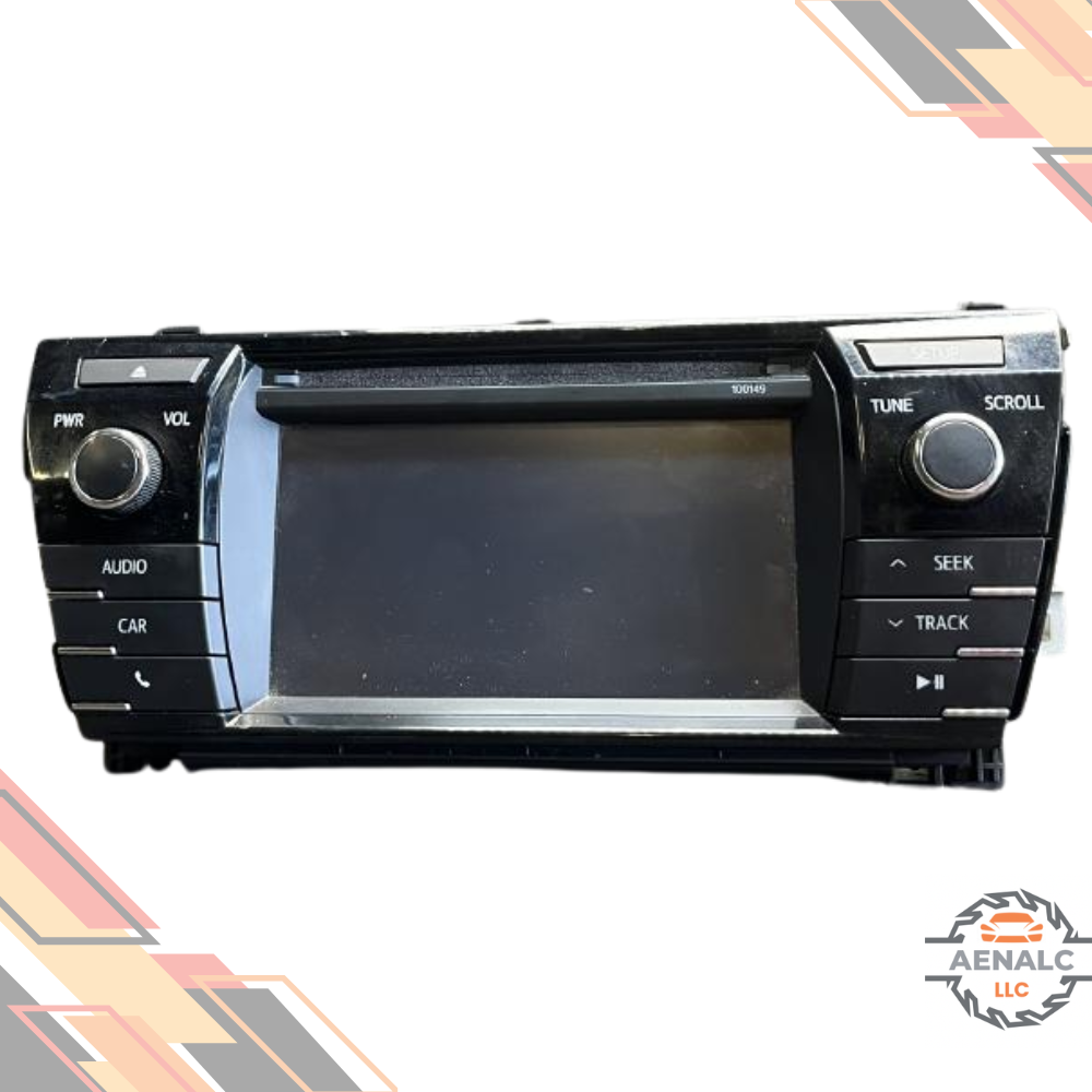 2014–2016 Toyota Corolla Touchscreen Display & Receiver OEM — view 1
