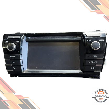2014–2016 Toyota Corolla Touchscreen Display & Receiver OEM — view 1