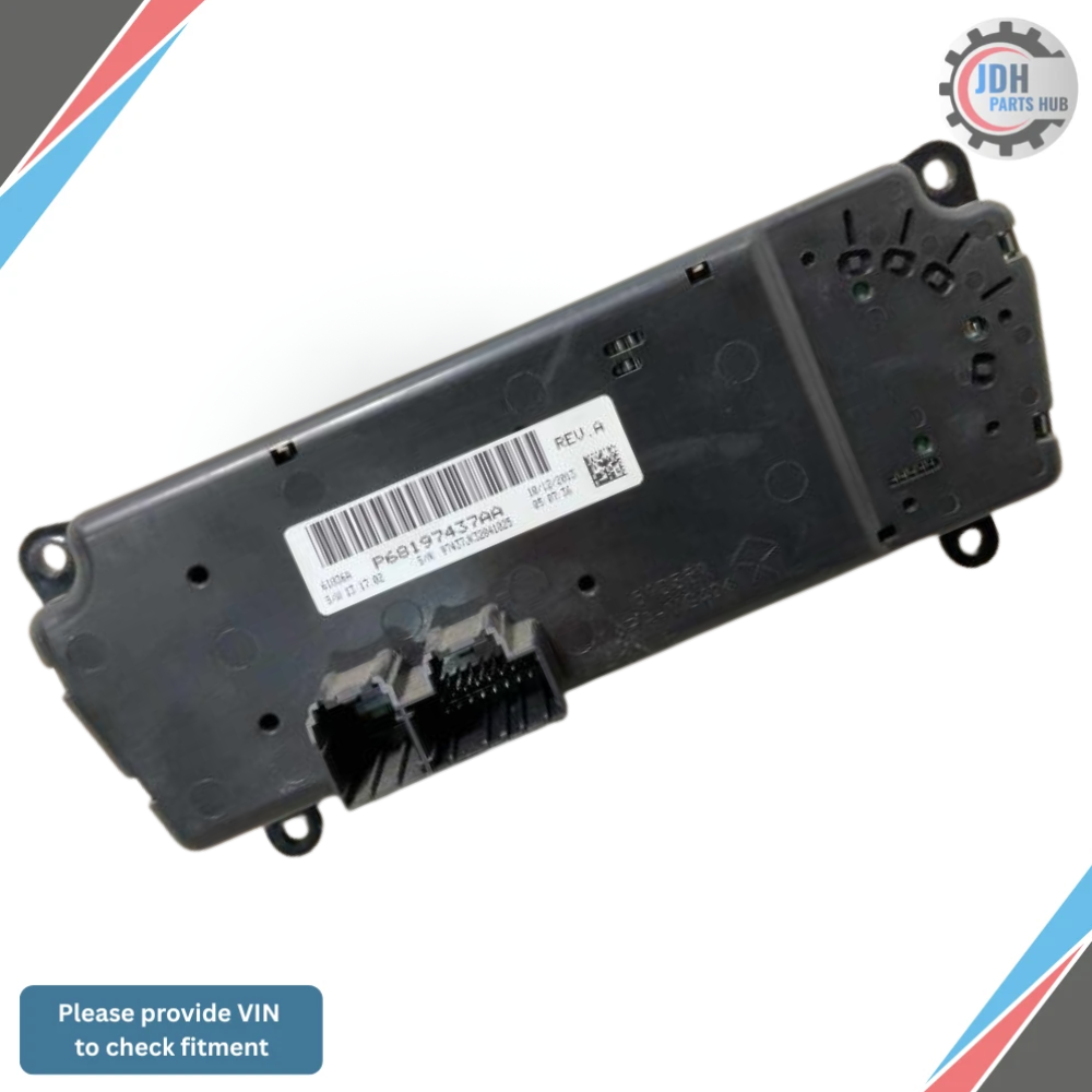 2014–2018 Jeep Wrangler Heater AC Temperature Control OEM — view 1
