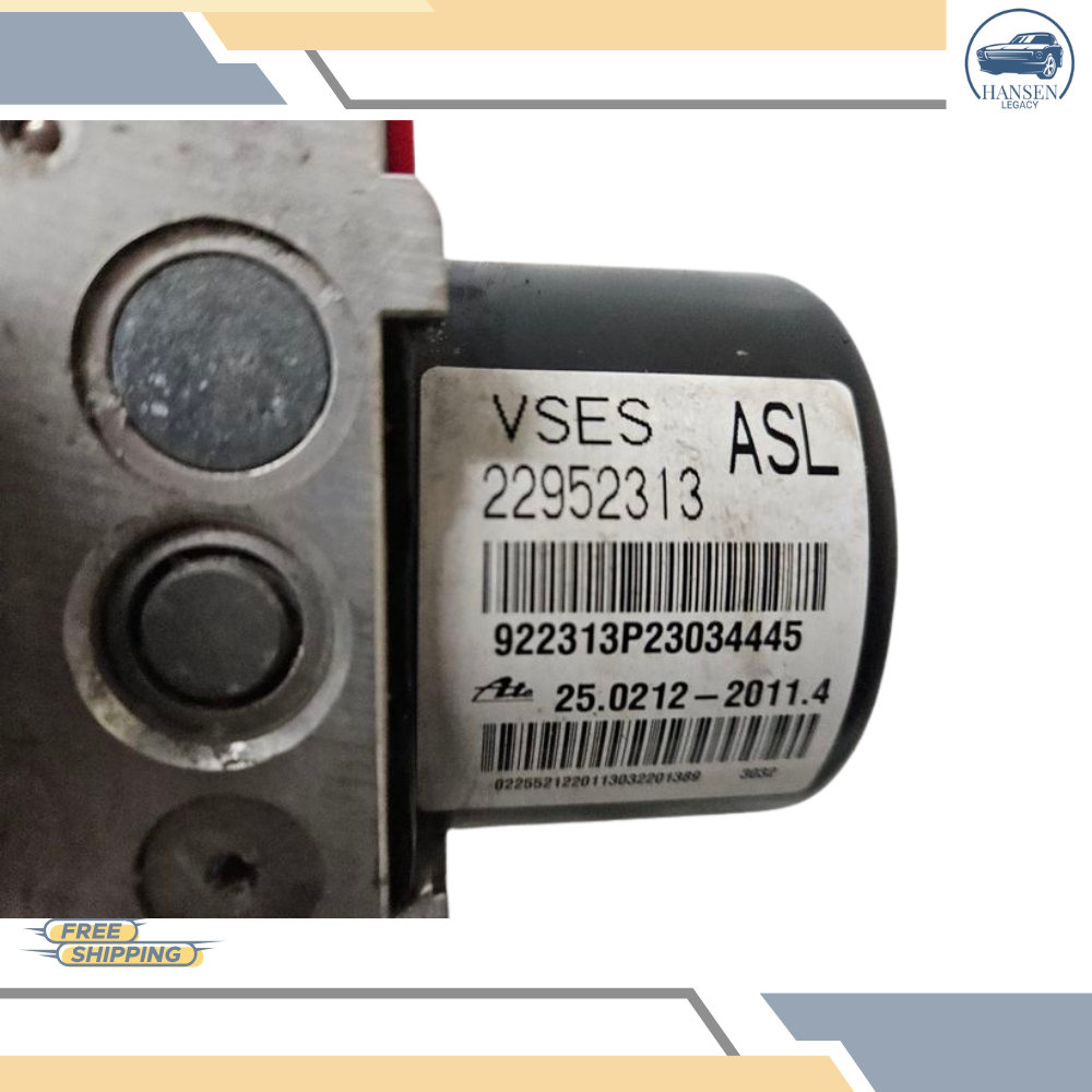 2012–2015 Chevrolet Captiva Sport ABS Anti Lock Brake Actuator Pump OEM 13 14 — view 5