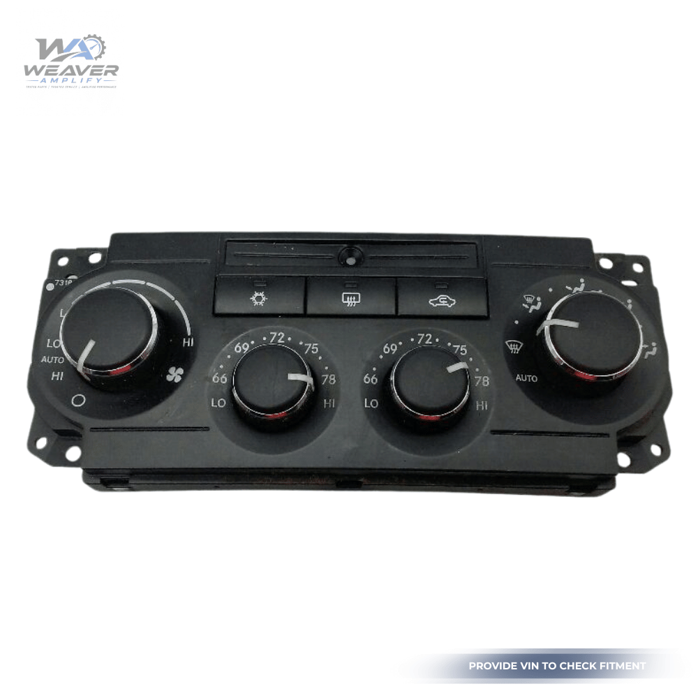 2008–2010 Chrysler 300 Climate AC Heater Temperature Control OEM — view 1