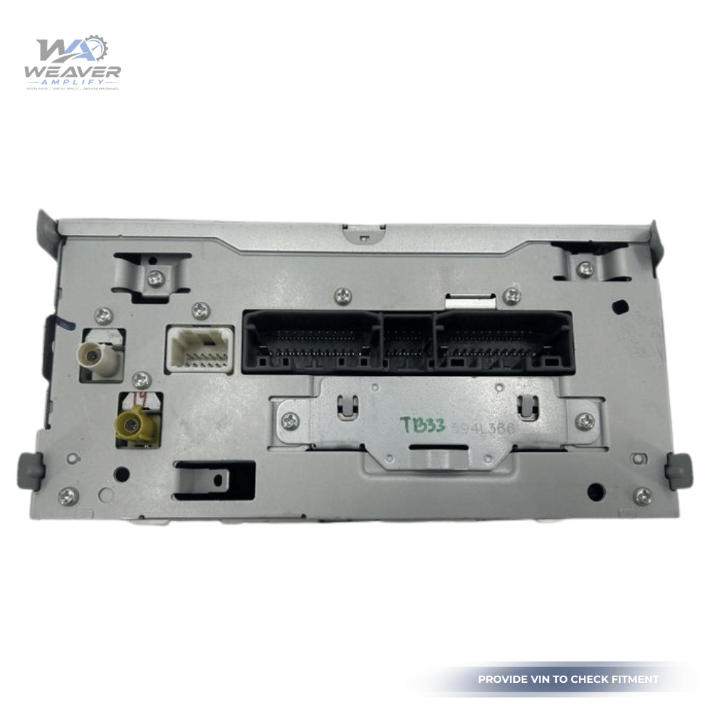 2012 Jeep Liberty AM FM CD DVD Player Radio Receiver with Navigation ID RHB OEM — view 3