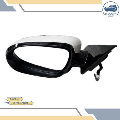 2016–2020 Kia Sorento Left Driver Side View Door Mirror White LH OEM — view 3