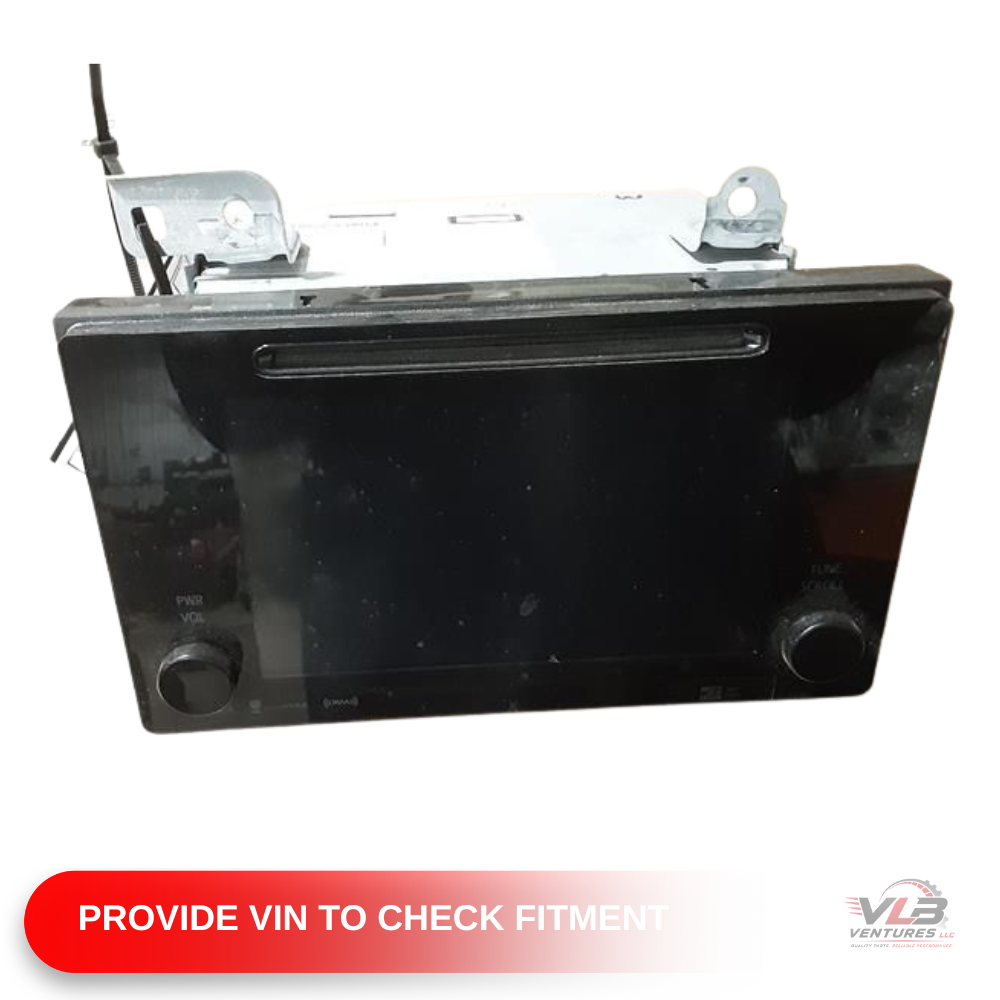 2016–2017 Toyota Sienna Radio Navigation Display & Receiver ID 510157 Warranty — view 1