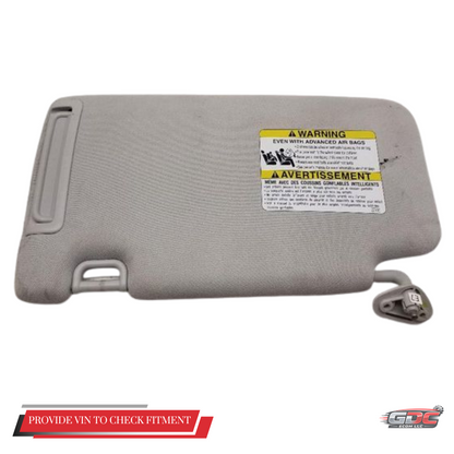 2014–2016 Subaru Forester Passenger RH Sun Visor OEM — view 3