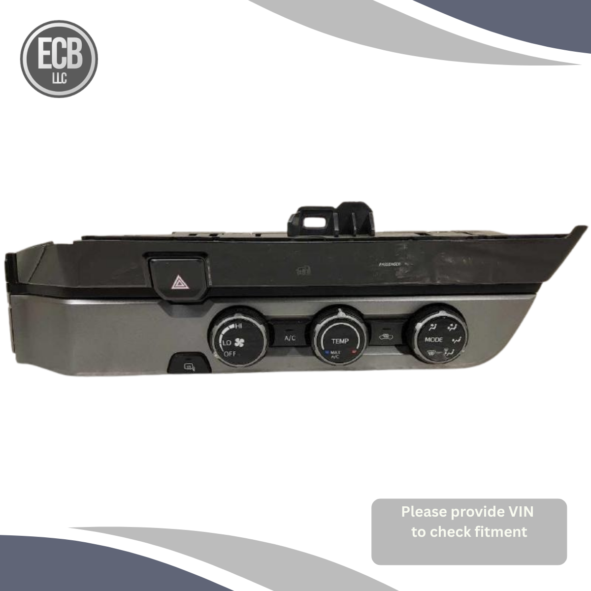 2016–2020 Toyota Tacoma A/C Heater Climate Control Temperature Unit OEM — view 1