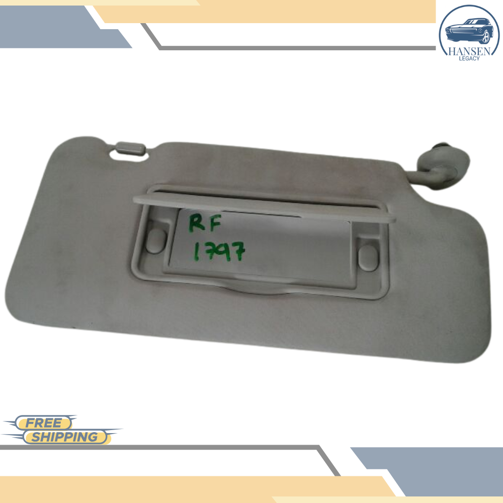 2015–2020 Honda Fit Passenger RH Sun Visor OEM — view 2