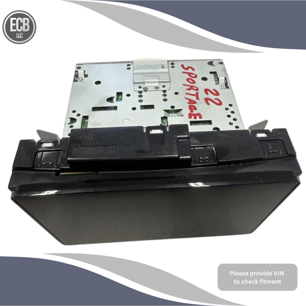 2020–2021 Kia Sportage Radio Receiver Display Screen without Navigation OEM — view 3
