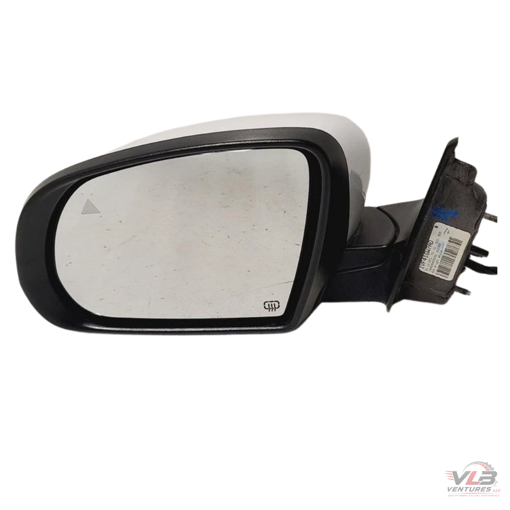 2014–2021 Jeep Cherokee Left Driver Side View Door Mirror White OEM — view 3