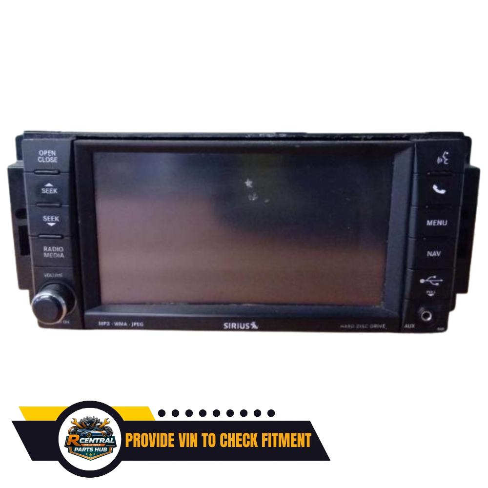 2013–2014 DODGE Challenger AM-FM-CD-DVD-H<wbr/>DD Navigation UConnect Radio RHR OEM — view 1