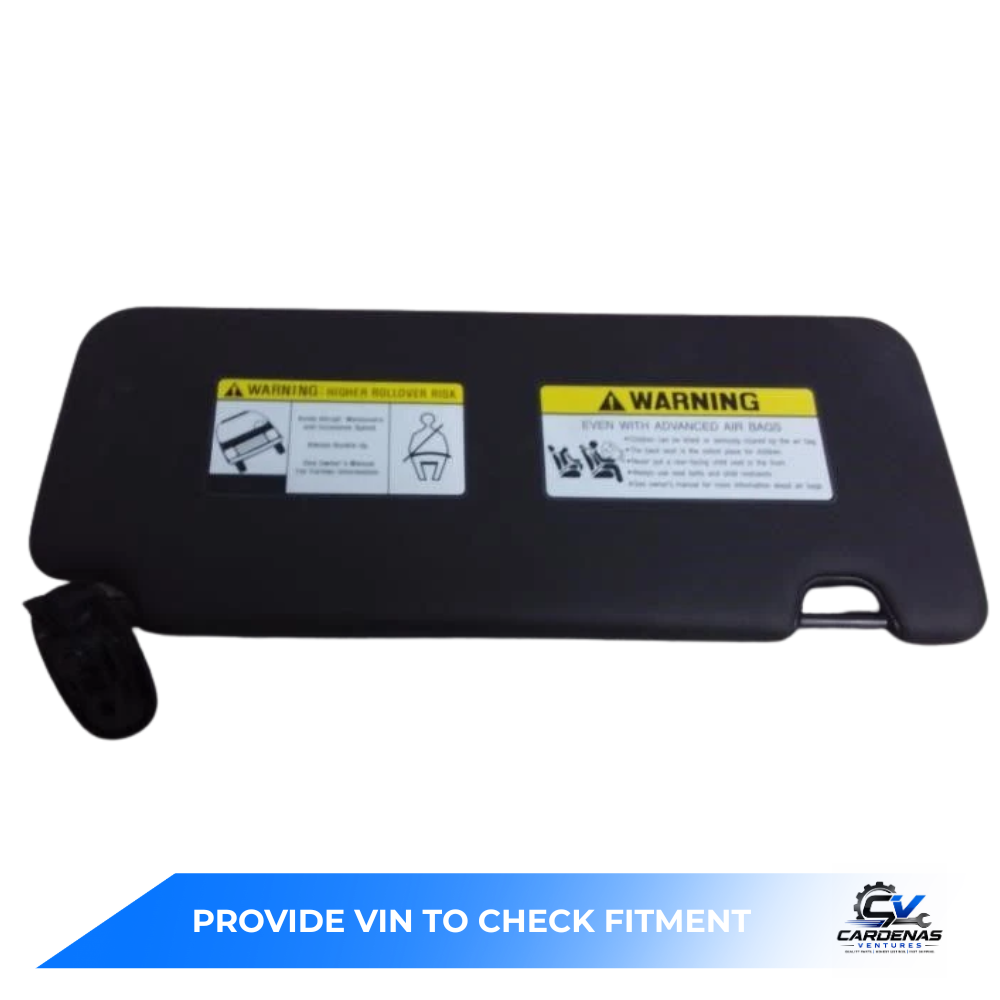 2022–2024 Hyundai Santa Cruz LH Driver Sunvisor Sun Visor with Mirror OEM — view 1
