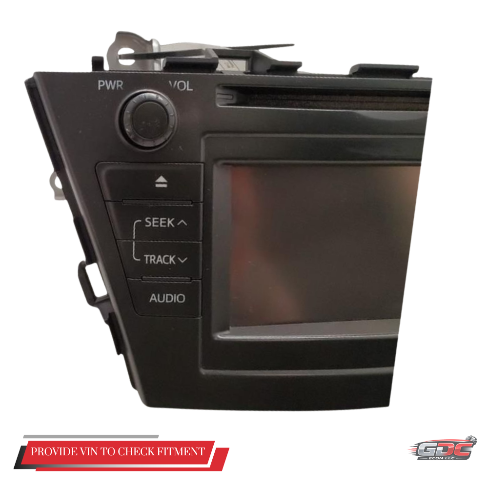 2012–2014 Toyota PRIUS Touch Screen Stereo AM FM XM HD Radio CD Player 57011 OEM — view 2