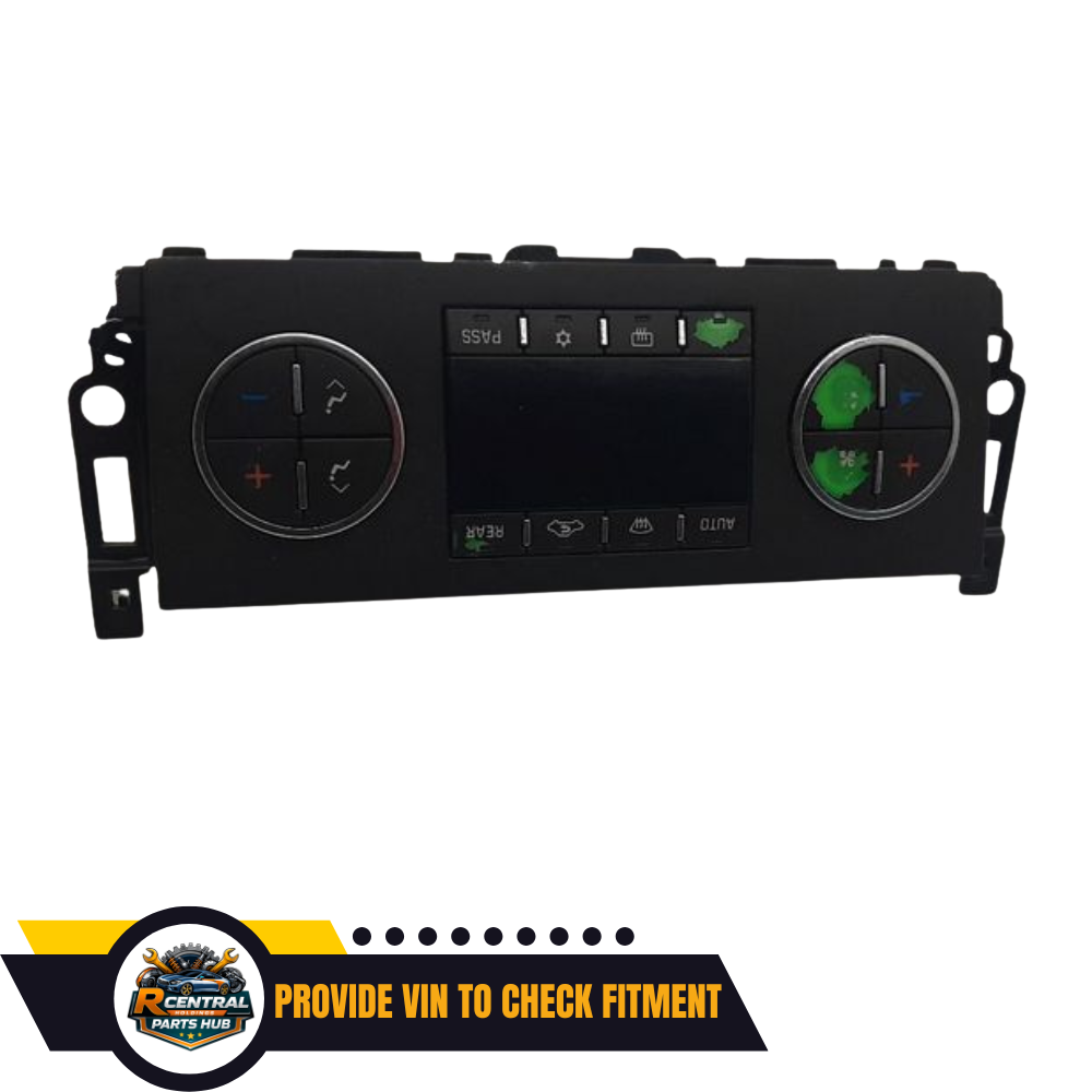 2012–2014 Chevrolet Tahoe A/C AC Heater Climate Temperature Control Option CJ2 — view 4