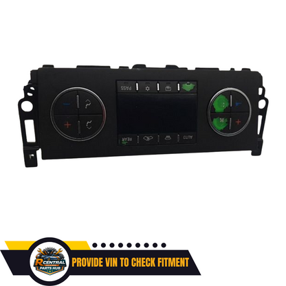 2012–2014 Chevrolet Tahoe A/C AC Heater Climate Temperature Control Option CJ2 — view 4