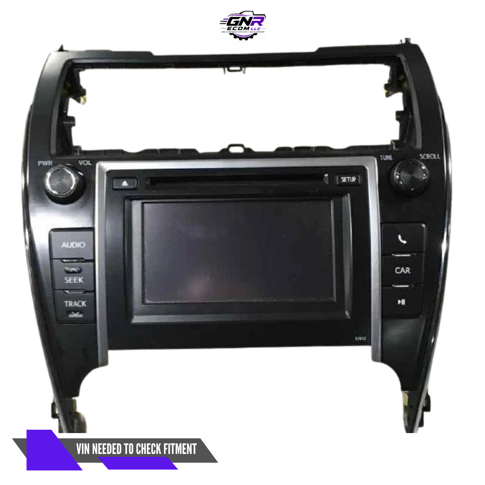 2012 Toyota Camry Radio Display & Receiver OEM — view 1