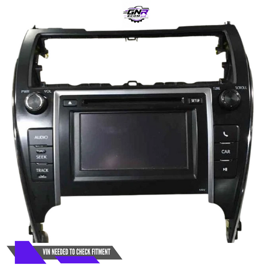 2012 Toyota Camry Radio Display & Receiver OEM — view 1
