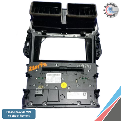 2016–2017 Ford Explorer A/C AC Hester Temperature Control Panel OEM — view 2