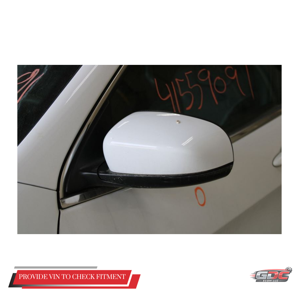 2014–2021 Jeep Cherokee Left Driver White Side View Door Mirror — view 3