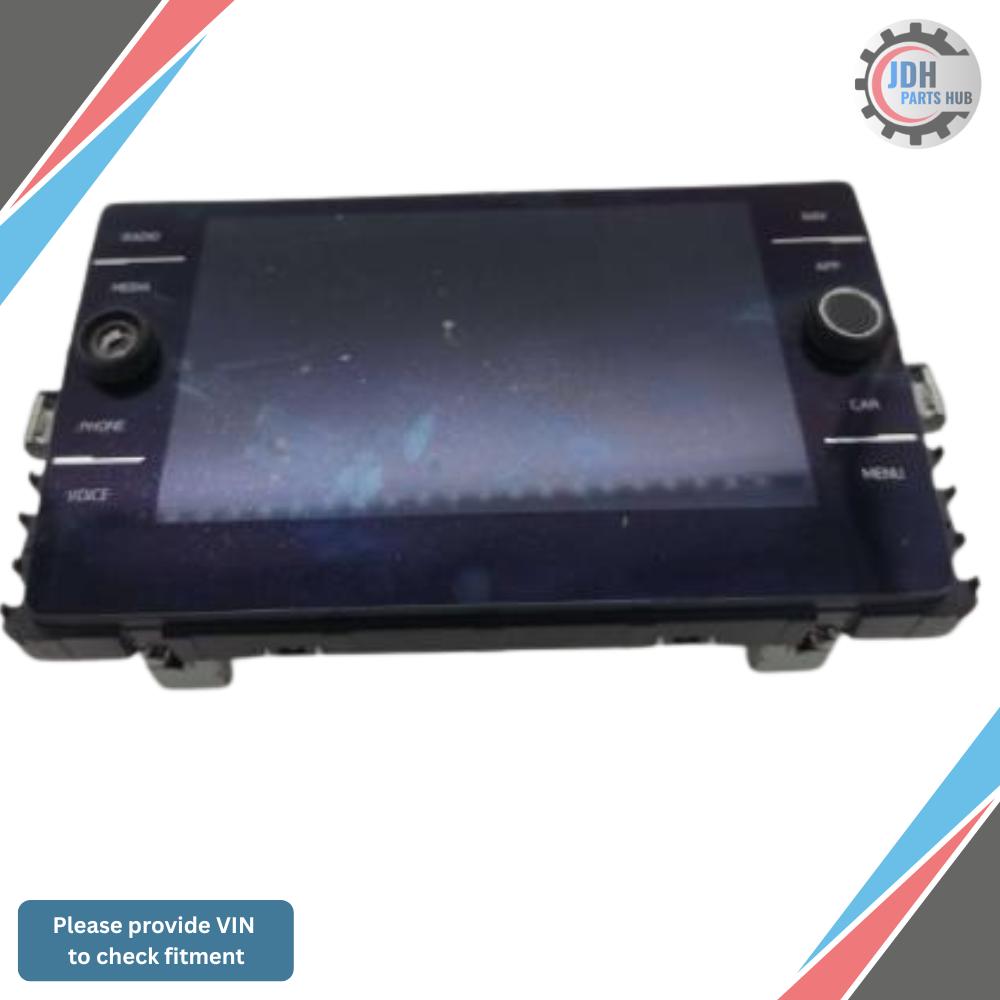 2018–2022 Volkswagen Tiguan Radio Information 8" Display Screen with Navigation — view 1