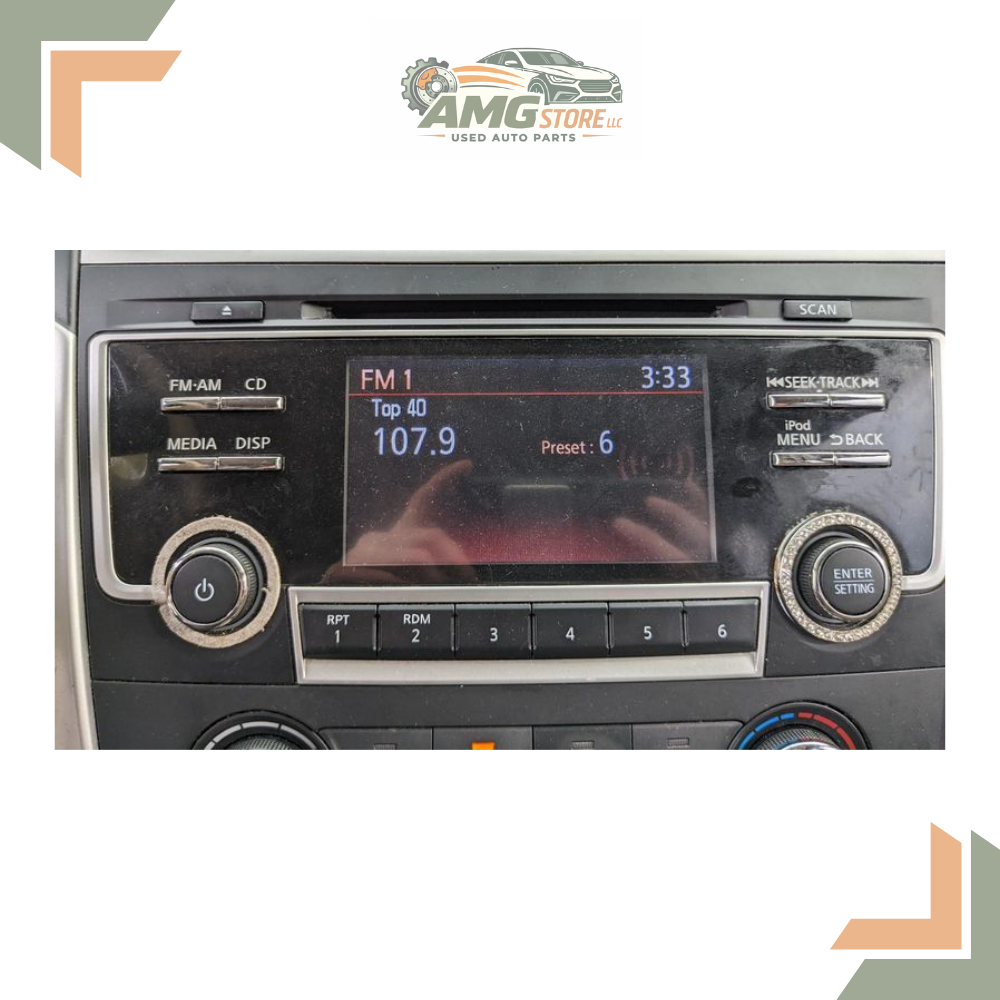 2016–2017 Nissan ALTIMA Radio Display Receiver AM FM CD BASE OEM — view 4