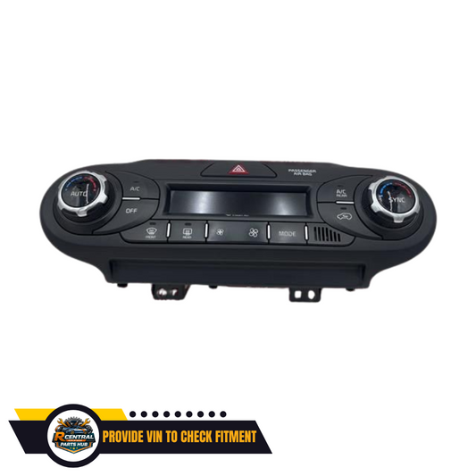 2016 Kia Sorento Dual Climate AC Heater Temperature Control With Rear AC OEM — view 1