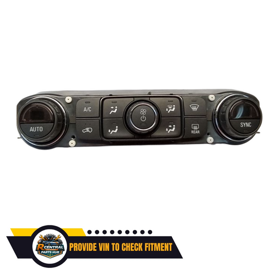 2017–2019 GMC Acadia Climate AC Heater Temperature Control OEM — view 1