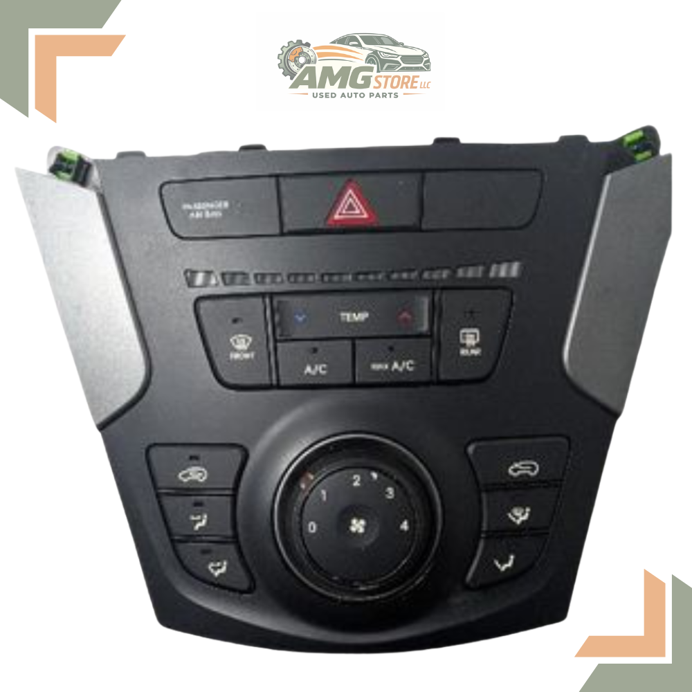 2017–2018 Hyundai Santa Fe Sport SWB Manual Climate Control Panel OEM AC Heater — view 1