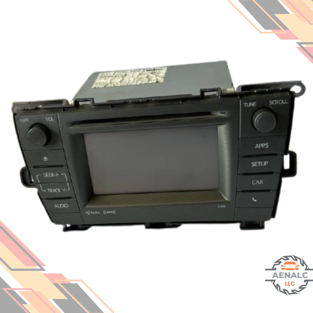 2012–2013 Toyota Camry Radio Display Receiver AM FM CD OEM — view 1