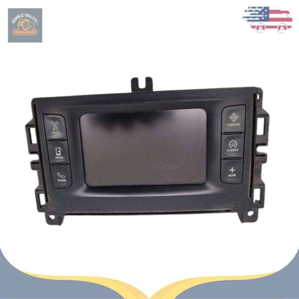 2016 Jeep Cherokee Display Screen Bluetooth Radio Receiver — view 1