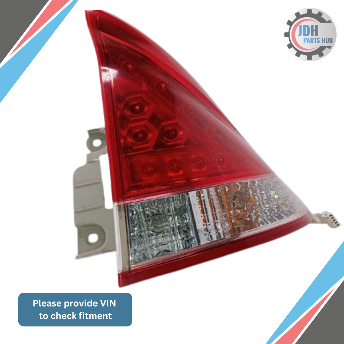 2010–2011 Honda Insight Right Passenger Side Tail Light Assembly OEM — view 2